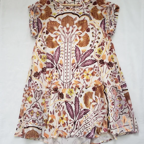 Free People Strawberry Fields Velvet Mini Dress - Picture 2 of 5